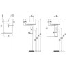 Раковина IDEAL STANDARD Connect Cube E788601